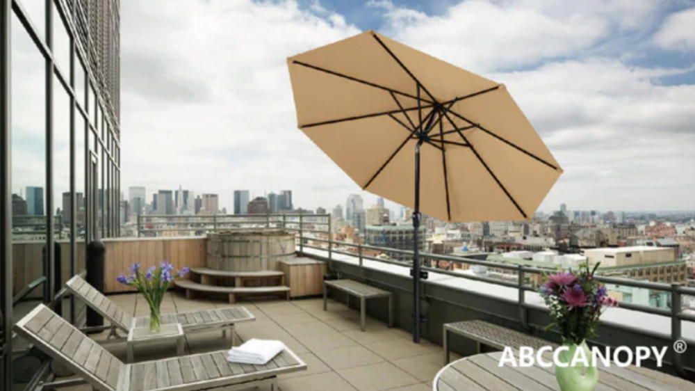 installers set up patio umbrella Watch Installation for Cantilever Umbrellas on Amazon Live Its compact design saves space Patio Umbrella Installation | Greencorner