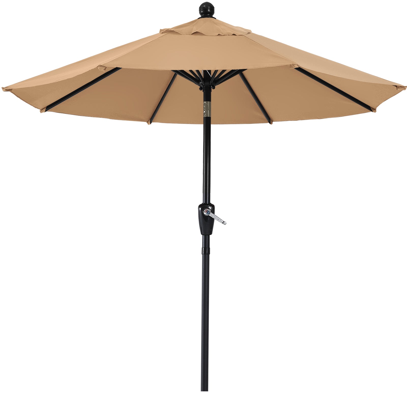 ABCCANOPY Outdoor Waterproof Table 8 Ribs Umbrella with Crank