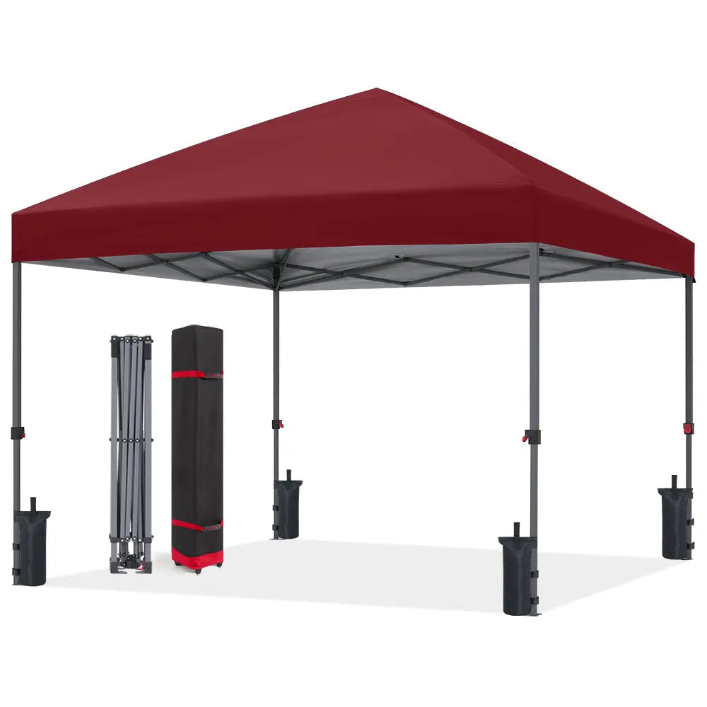 ABCCANOPY Pop Up Camping Canopy Tent - 8x8, 10x10, 12x12
