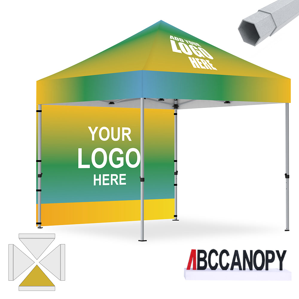 ABCCANOPY 10x10 S1/S2/S3/S4 Professional Super Duty Aluminum Custom Canopy Tent