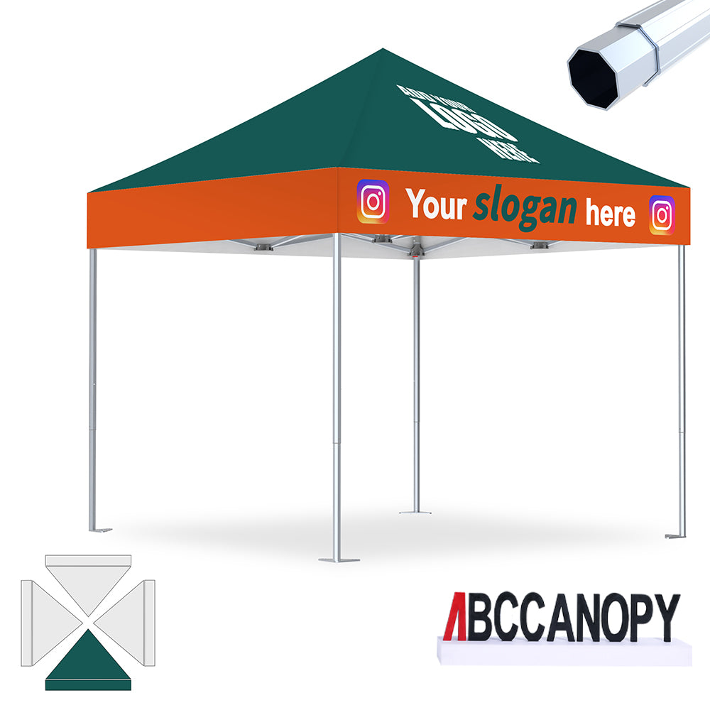 ABCCANOPY 10x10 S1/S2/S3/S4 Professional Super Duty Aluminum Custom Canopy Tent