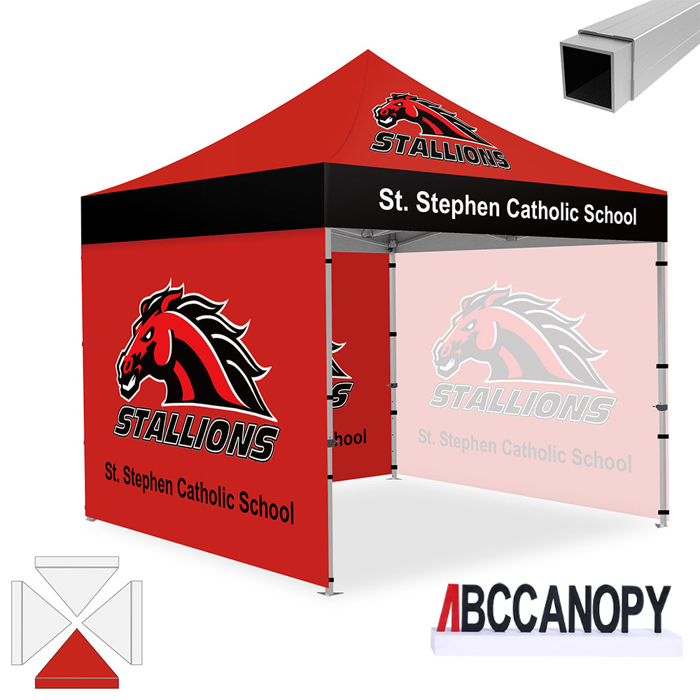 ABCCANOPY 10x10 S1/S2/S3 Professional Super Duty Aluminum Custom Canopy Tent