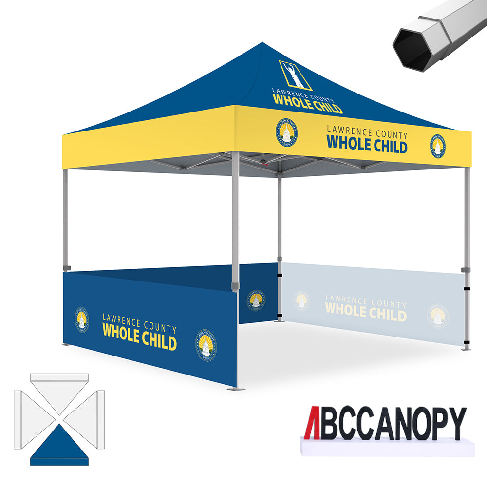 ABCCANOPY 10x10 S1/S2/S3 Professional Super Duty Aluminum Custom Canopy Tent