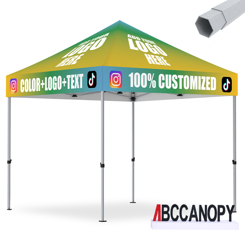 S3 BenchMark Brio™ Shield Custom Aluminum Canopy 10x10