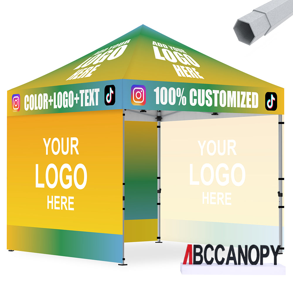 S3 BenchMark Brio™ Shield Custom Aluminum Canopy 10x10