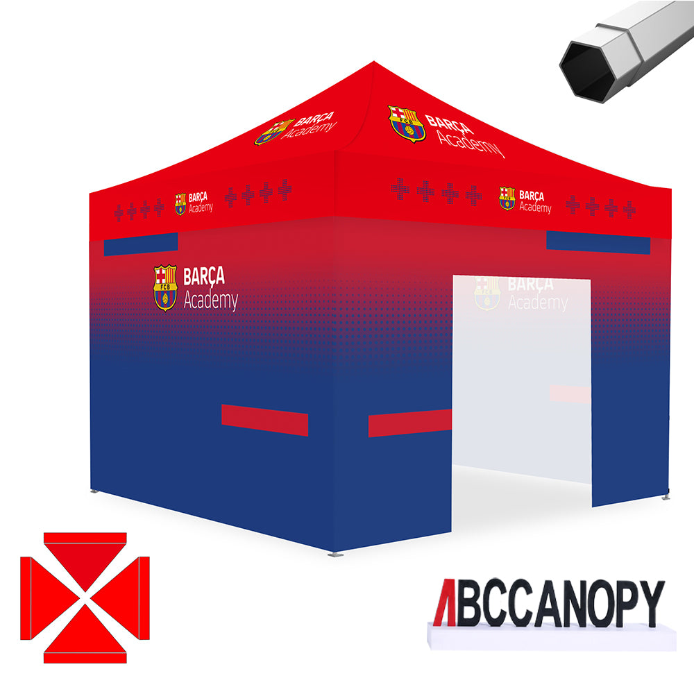 ABCCANOPY 10x10 Custom Canopy Tent with 4 Sidewalls