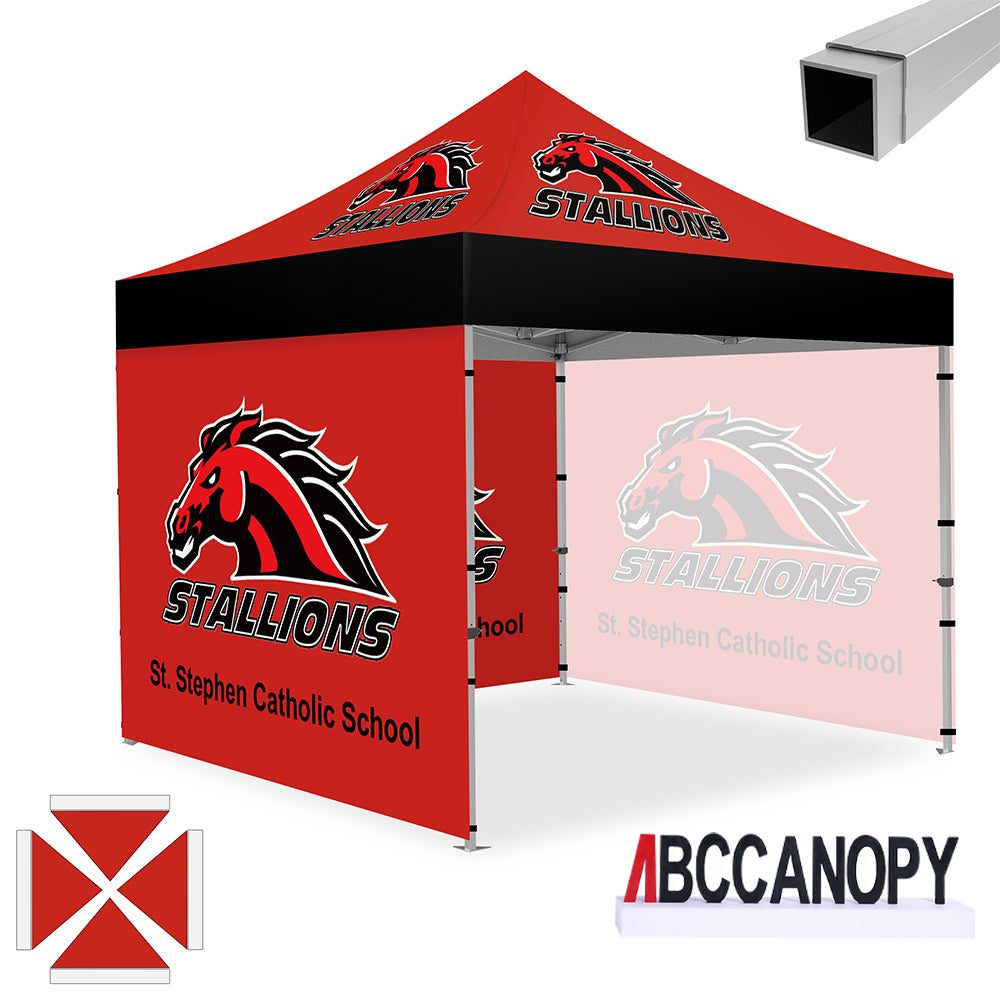 ABCCANOPY 10x10 S1/S2/S3 Professional Super Duty Aluminum Custom Canopy Tent