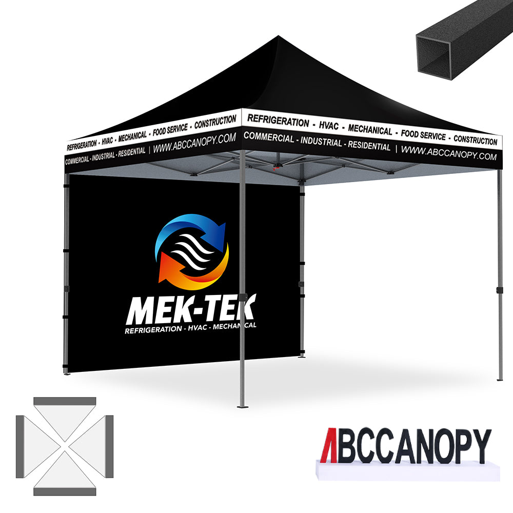 ABCCANOPY Custom Canopy Tent Pop Up Shelter (S1 Commercial) - 10x10, 10x15, 10x20