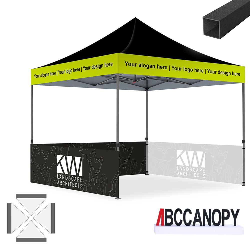 ABCCANOPY 10x10 S1/S2/S3 Professional Super Duty Aluminum Custom Canopy Tent