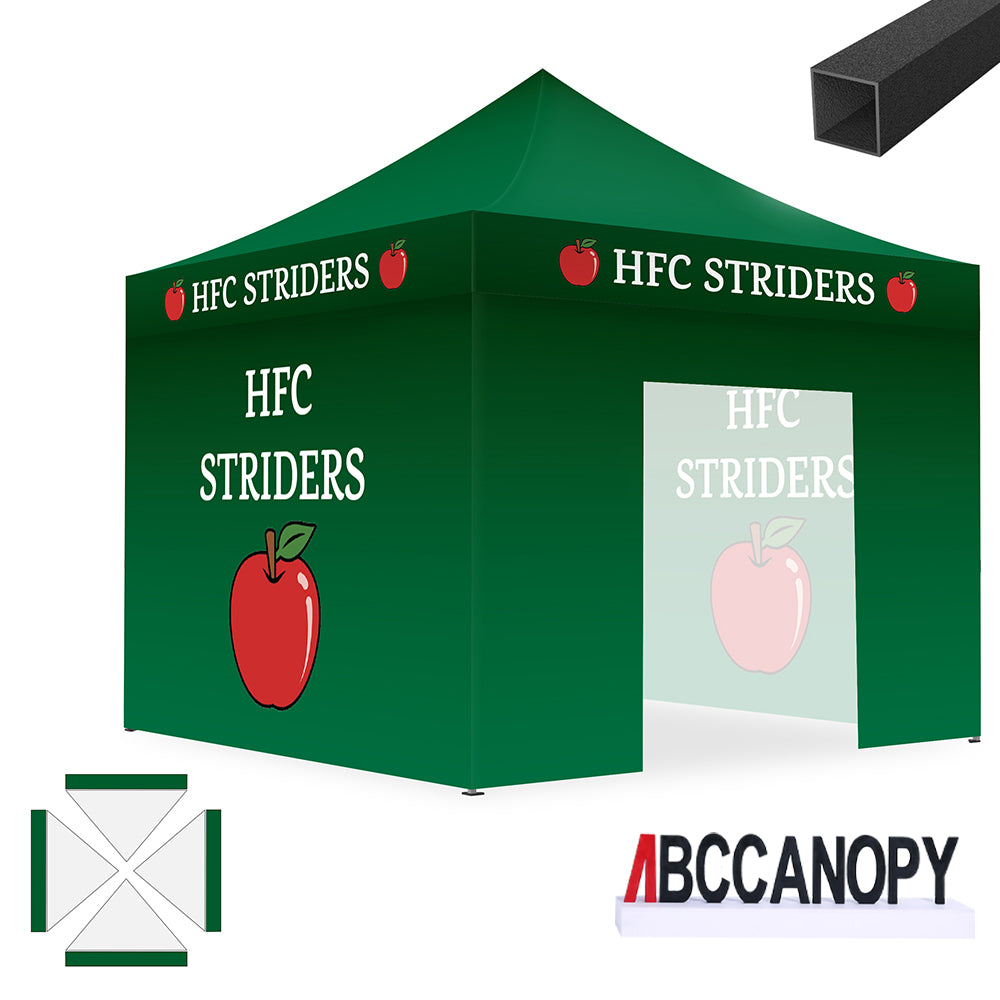 ABCCANOPY Custom Canopy Tent Pop Up Shelter (S1 Commercial) - 10x10, 10x15, 10x20