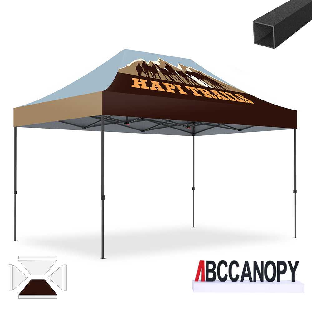 ABCCANOPY Custom Canopy Tent Pop Up Shelter (S1 Commercial) - 10x10, 10x15, 10x20