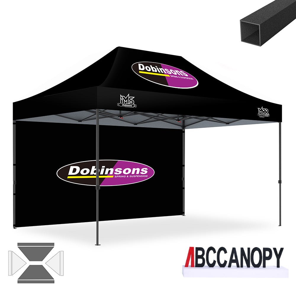 ABCCANOPY Custom Canopy Tent Pop Up Shelter (S1 Commercial) - 10x10, 10x15, 10x20
