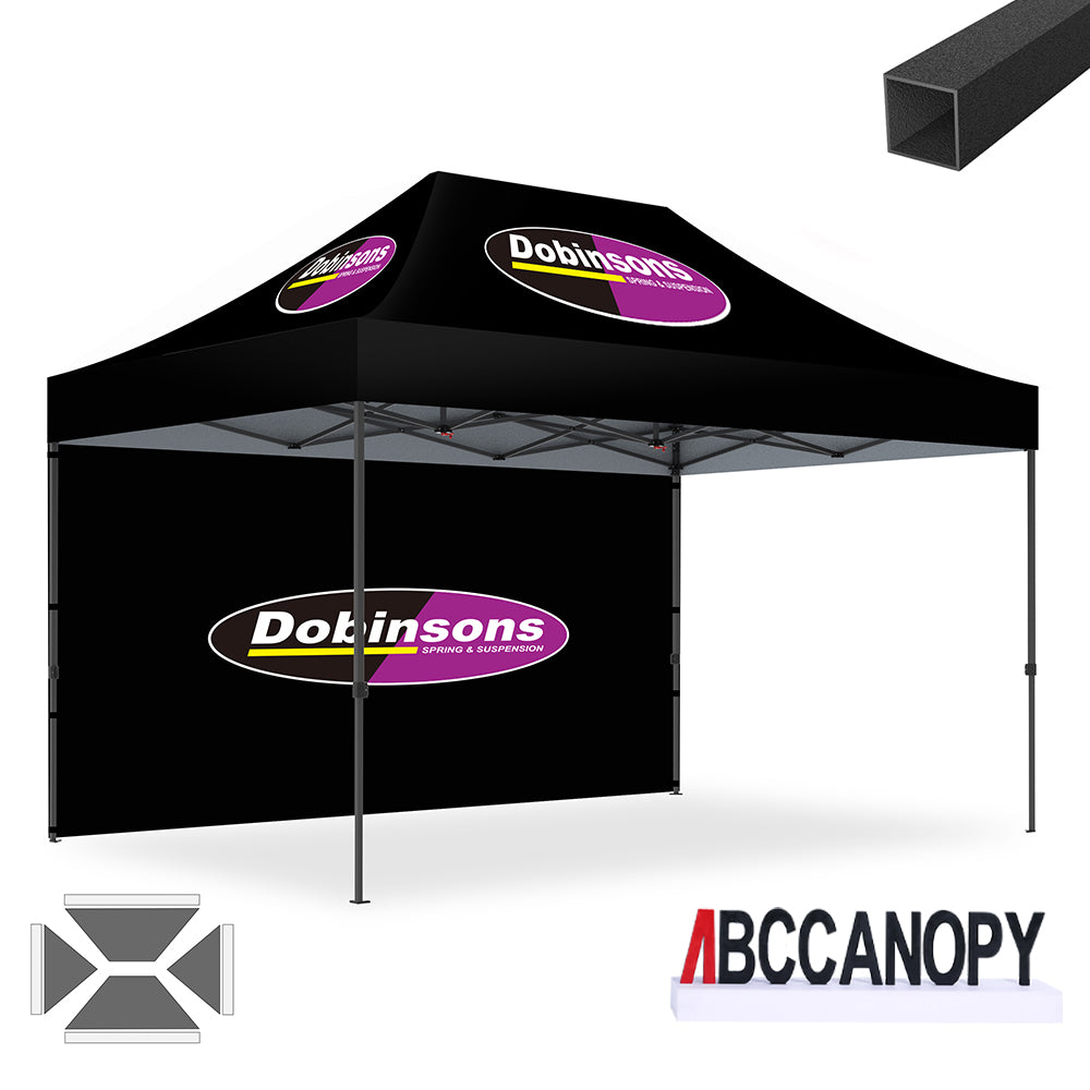 ABCCANOPY Custom Canopy Tent Pop Up Shelter (S1 Commercial) - 10x10, 10x15, 10x20