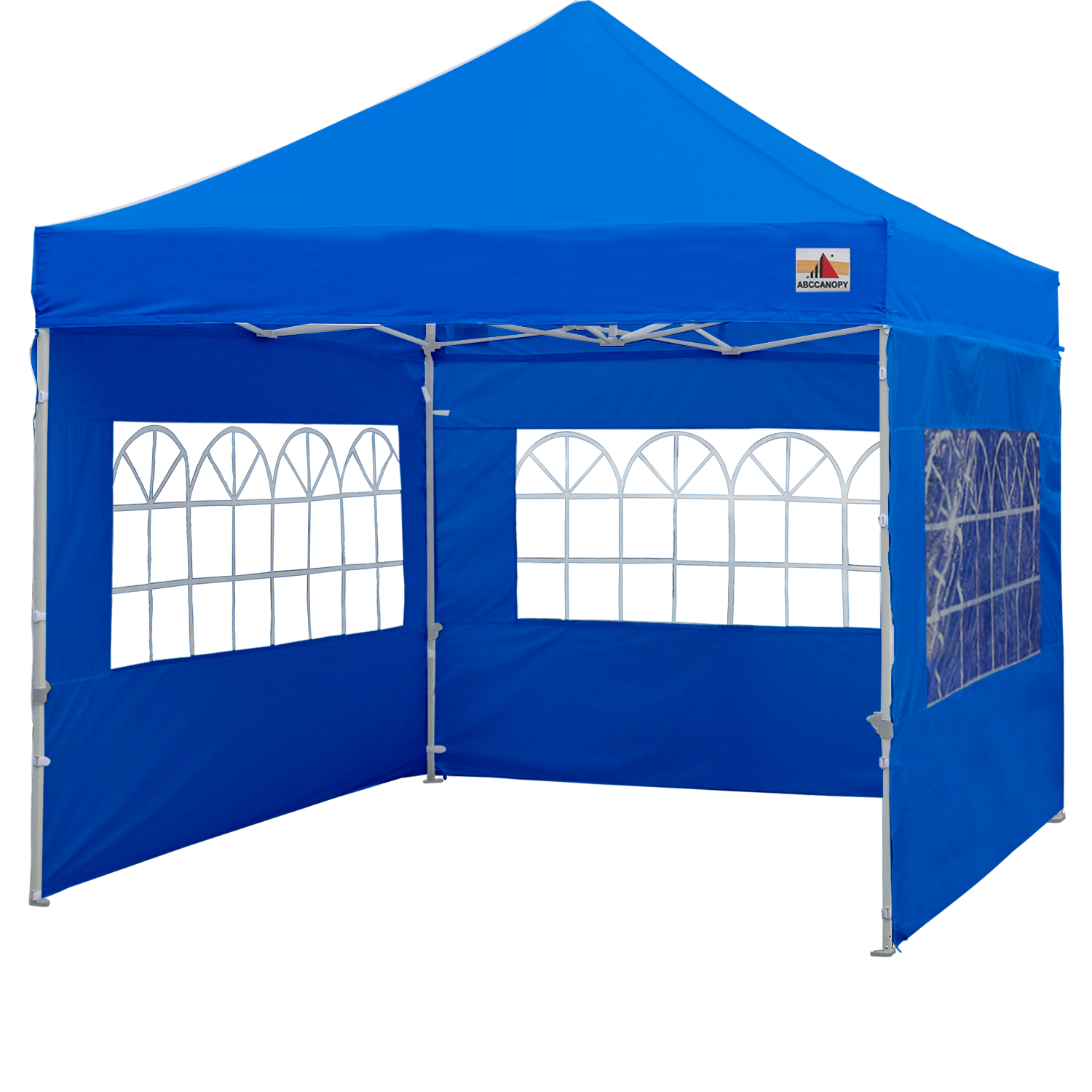 ABCCANOPY Pop Up Church Canopy Tent with Window Sidewalls (S1 Commercial) - 8x8, 10x10, 10x15, 10x20