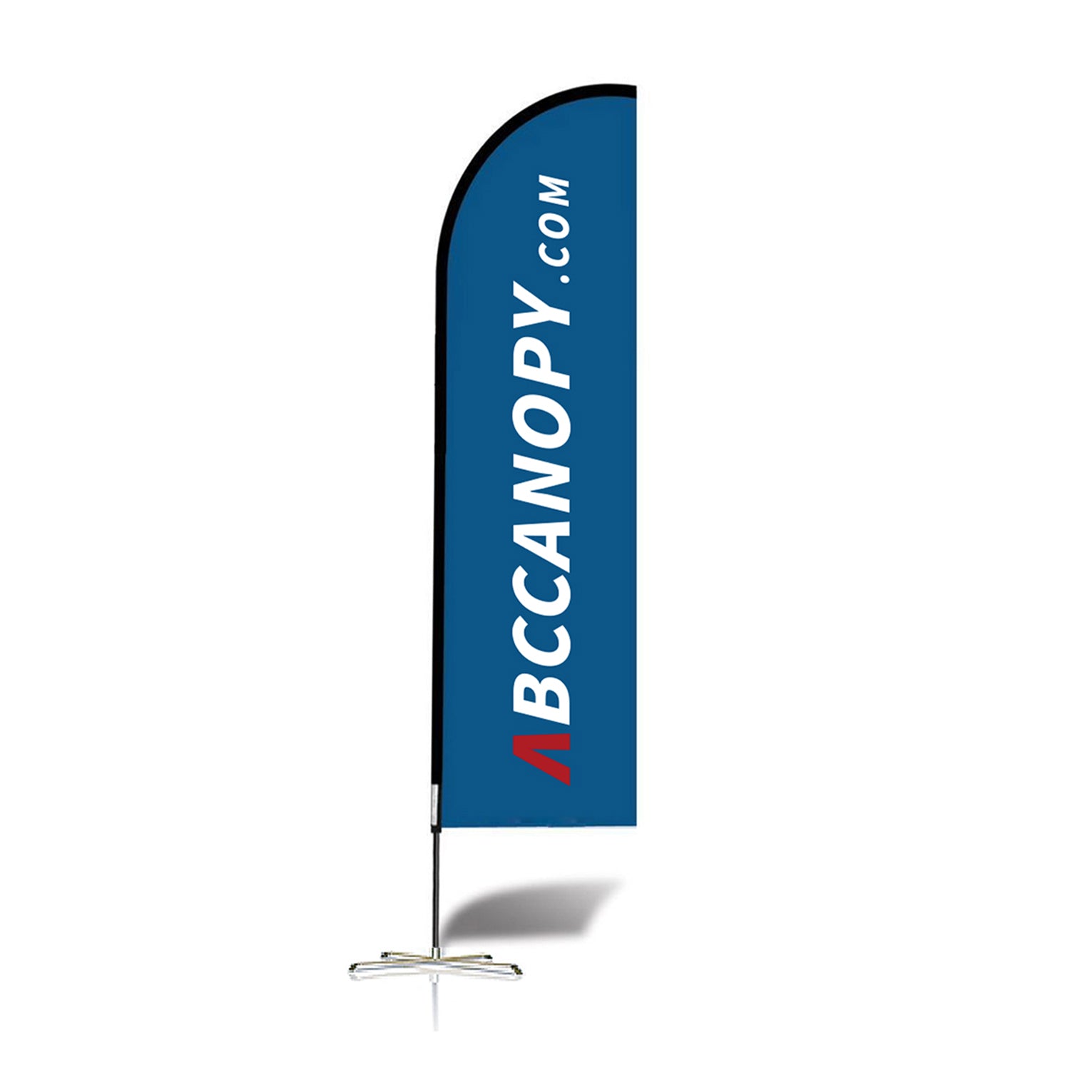 ABCCANOPY Custom Double Sided Teardrop Feather Flag Advertising 8FT/10FT/12FT (1 Flag)