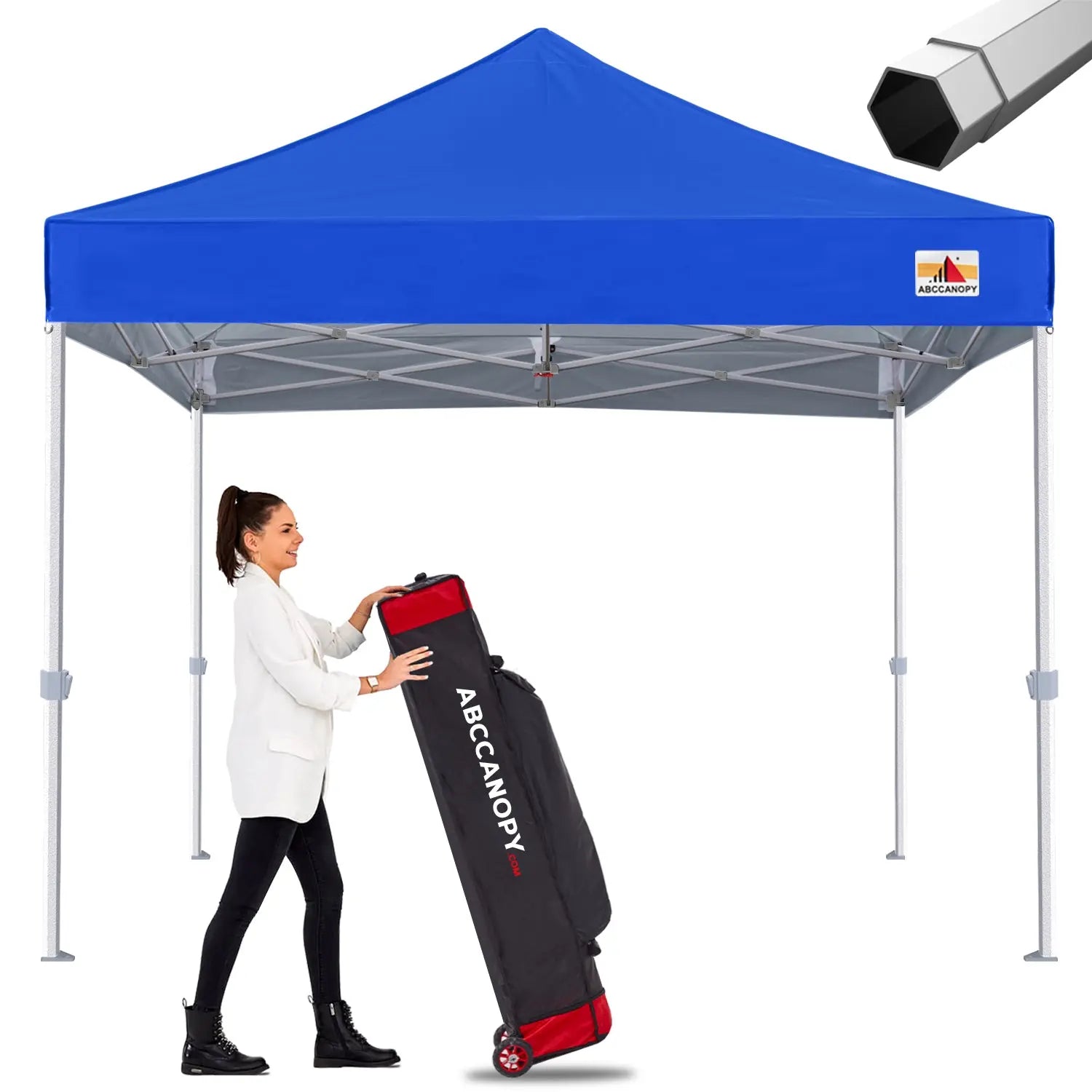 ABCCANOPY S2 Premium Heavy Duty Pop Up Canopy Tent - 8x8, 10x10, 10x15, 10x20