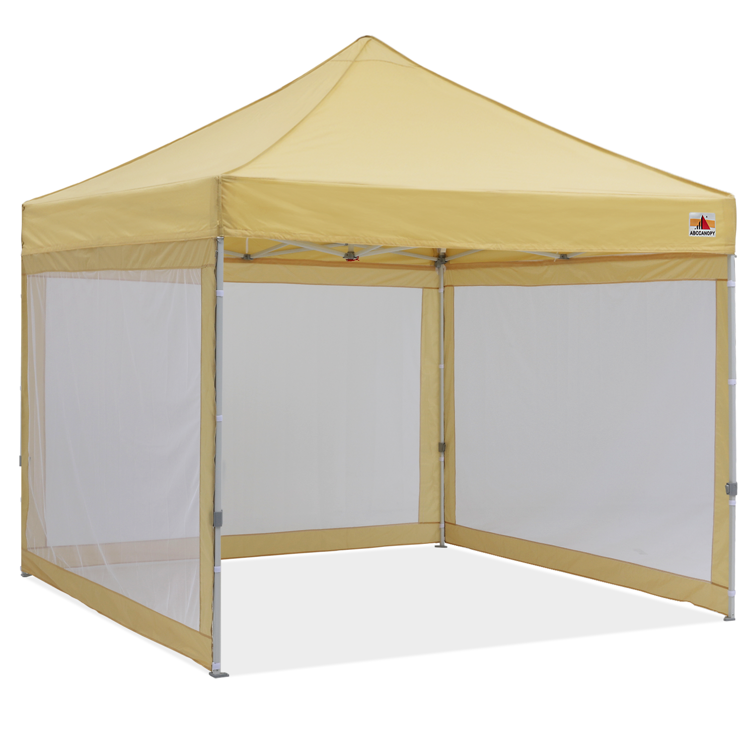 ABCCANOPY S1 Commercial Easy Set‑up Portable 10x10 Canopy Tent with Mesh Walls