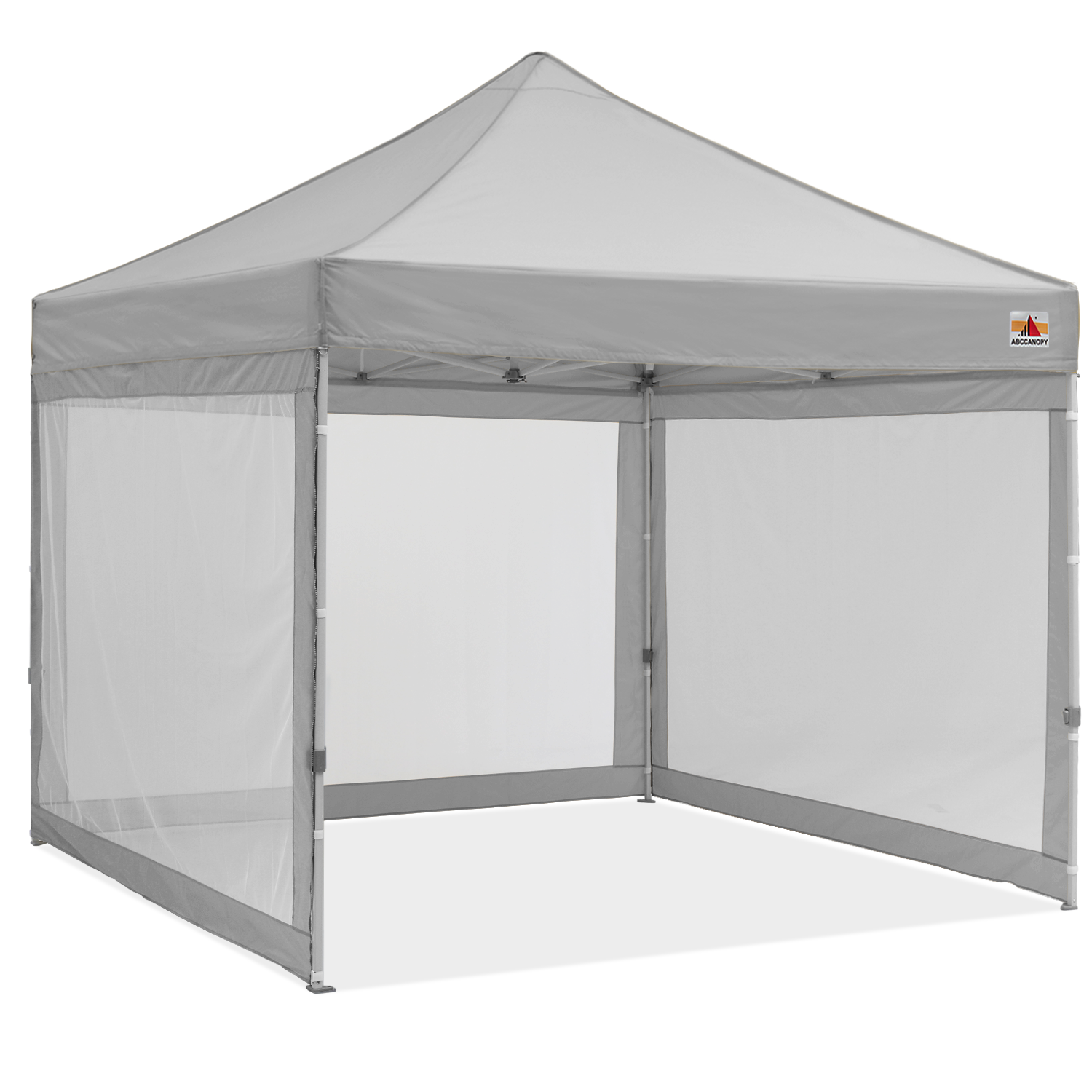 ABCCANOPY S1 Commercial Easy Set‑up Portable 10x10 Canopy Tent with Mesh Walls