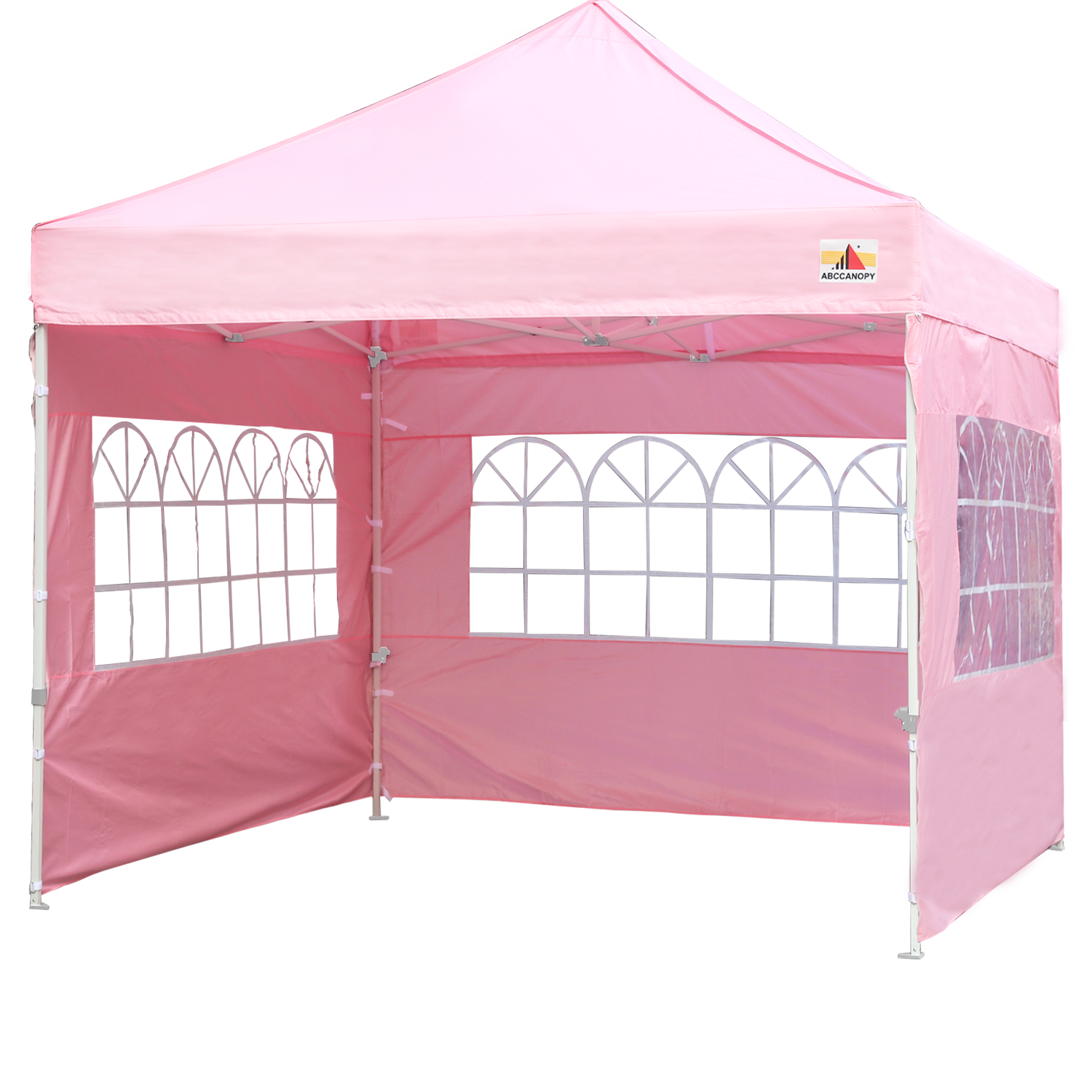 ABCCANOPY Pop Up Church Canopy Tent with Window Sidewalls (S1 Commercial) - 8x8, 10x10, 10x15, 10x20