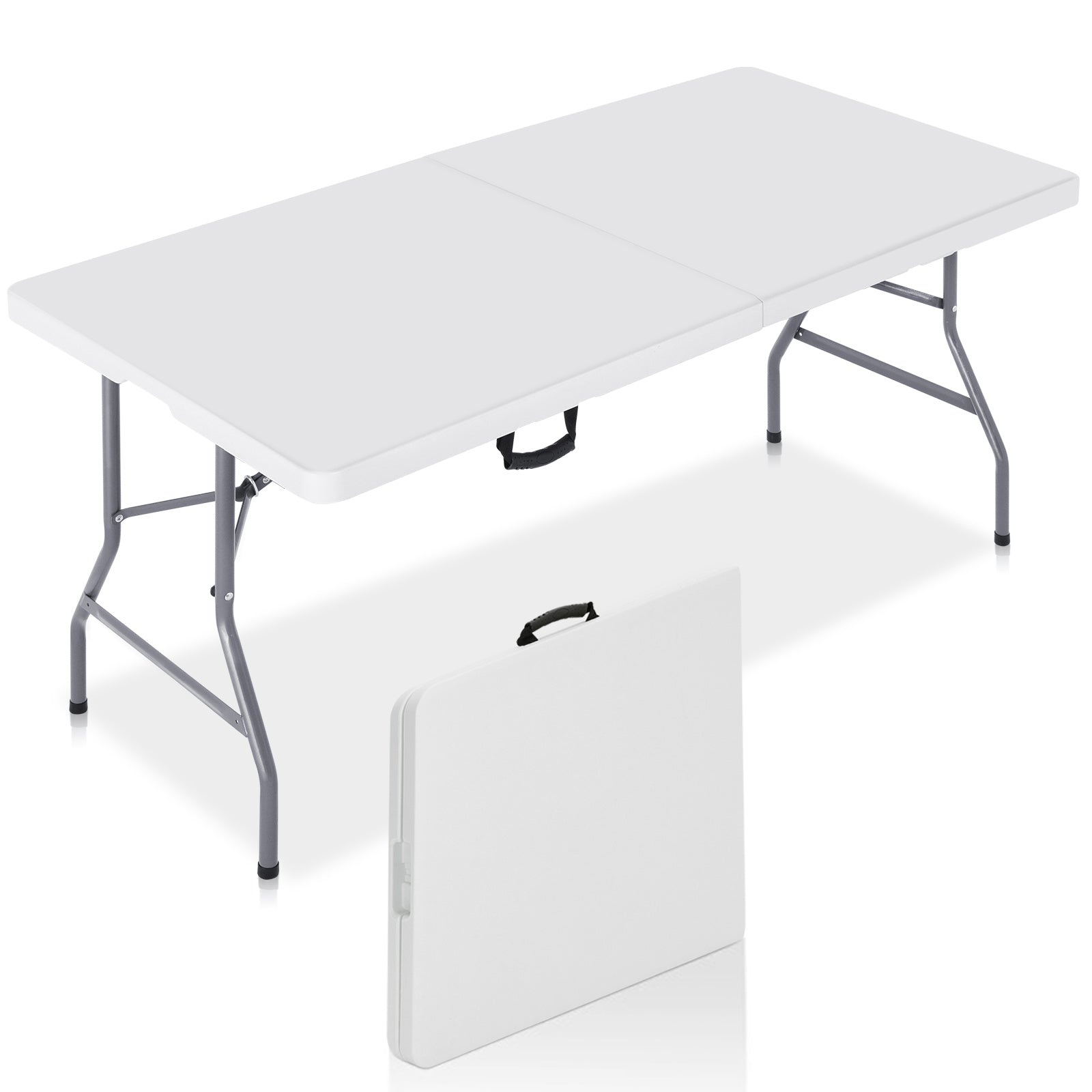 Plastic Folding Picnic Table Indoor Outdoor