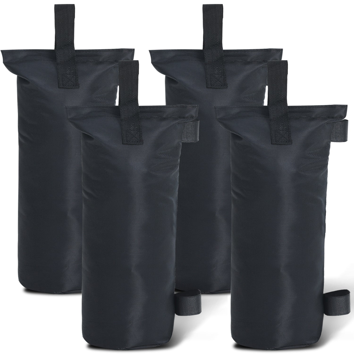 ABCCANOPY 100LBS/112LBS/150LBS Extra Large Canopy Sand Bags, 4-Packs (Without Sand)