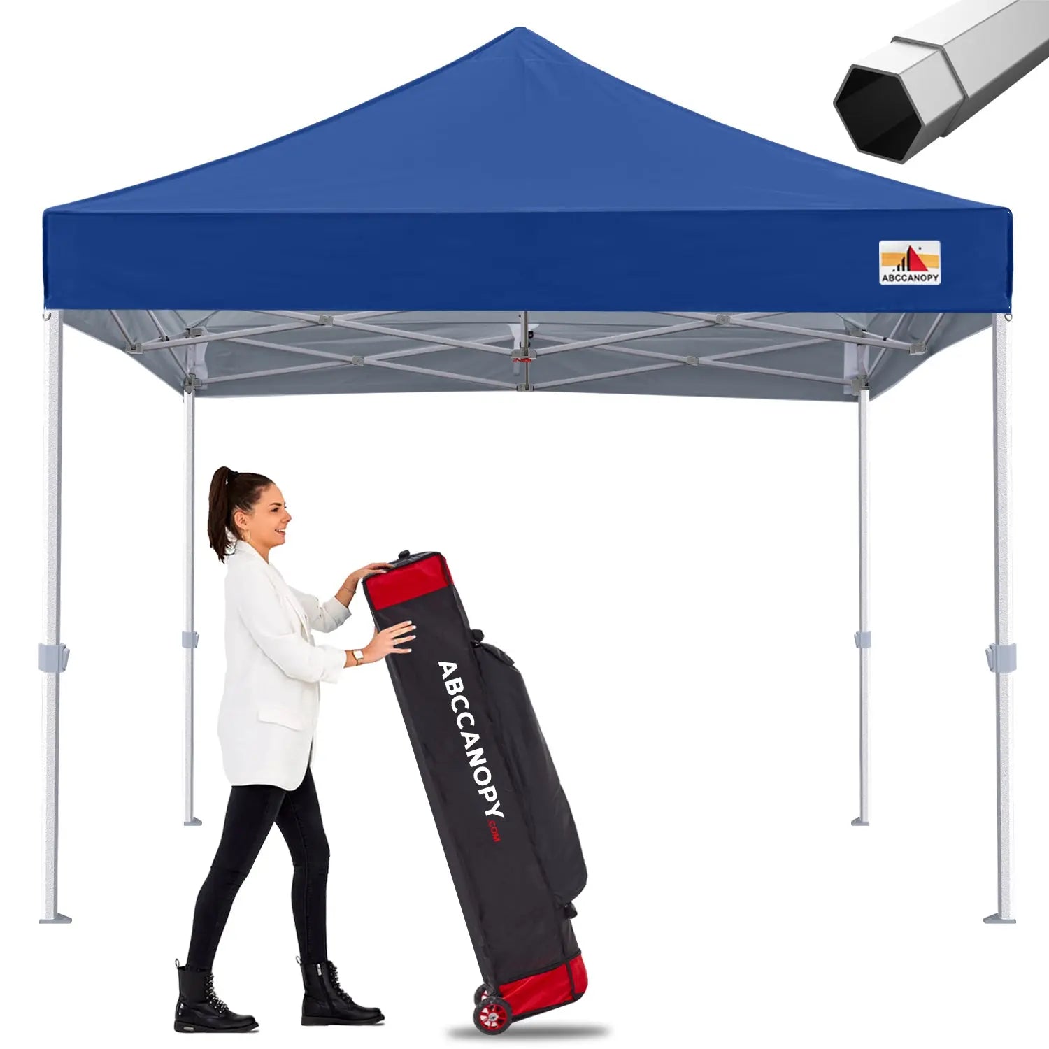 ABCCANOPY S2 Premium Heavy Duty Pop Up Canopy Tent - 8x8, 10x10, 10x15, 10x20