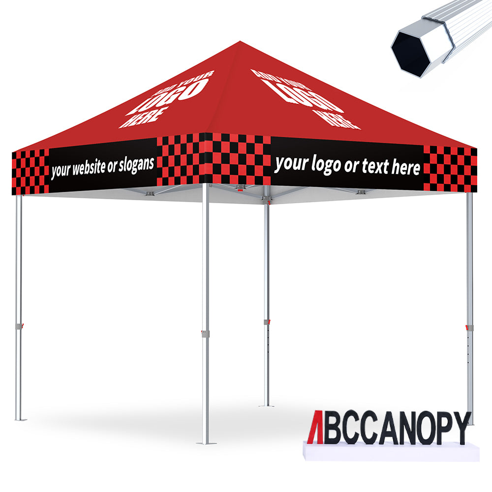S3 BenchMark Brio™ Fort Custom Aluminum Canopy 10x10, 10x15, 10x20