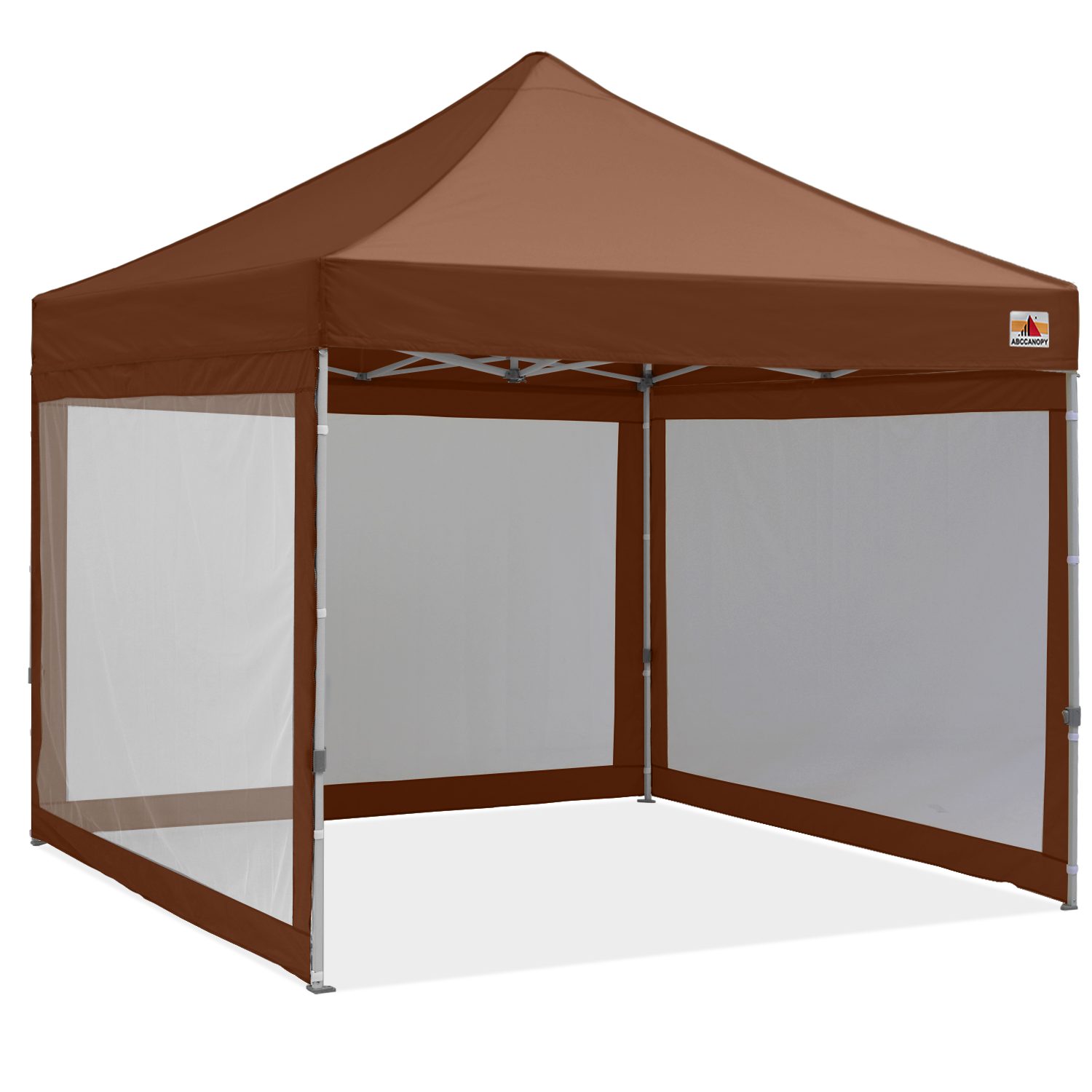 ABCCANOPY S1 Commercial Easy Set‑up Portable 10x10 Canopy Tent with Mesh Walls