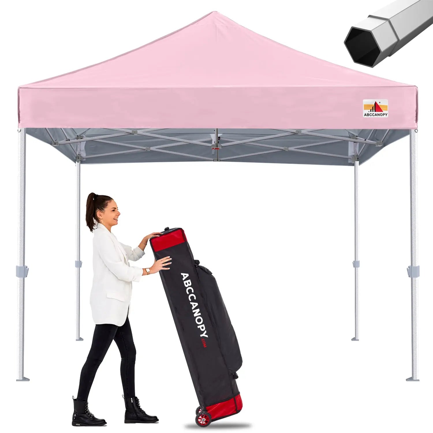 ABCCANOPY S2 Premium Heavy Duty Pop Up Canopy Tent - 8x8, 10x10, 10x15, 10x20
