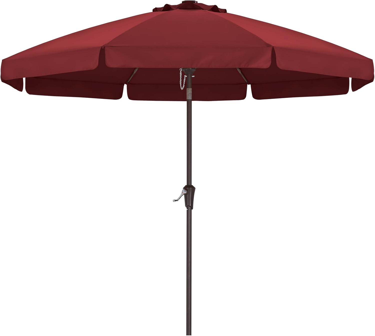 ABCCANOPY Outdoor Market 8 Ribs Umbrella with Tilt & Crank for Patio Pool 7.5FT, 9FT, 10FT