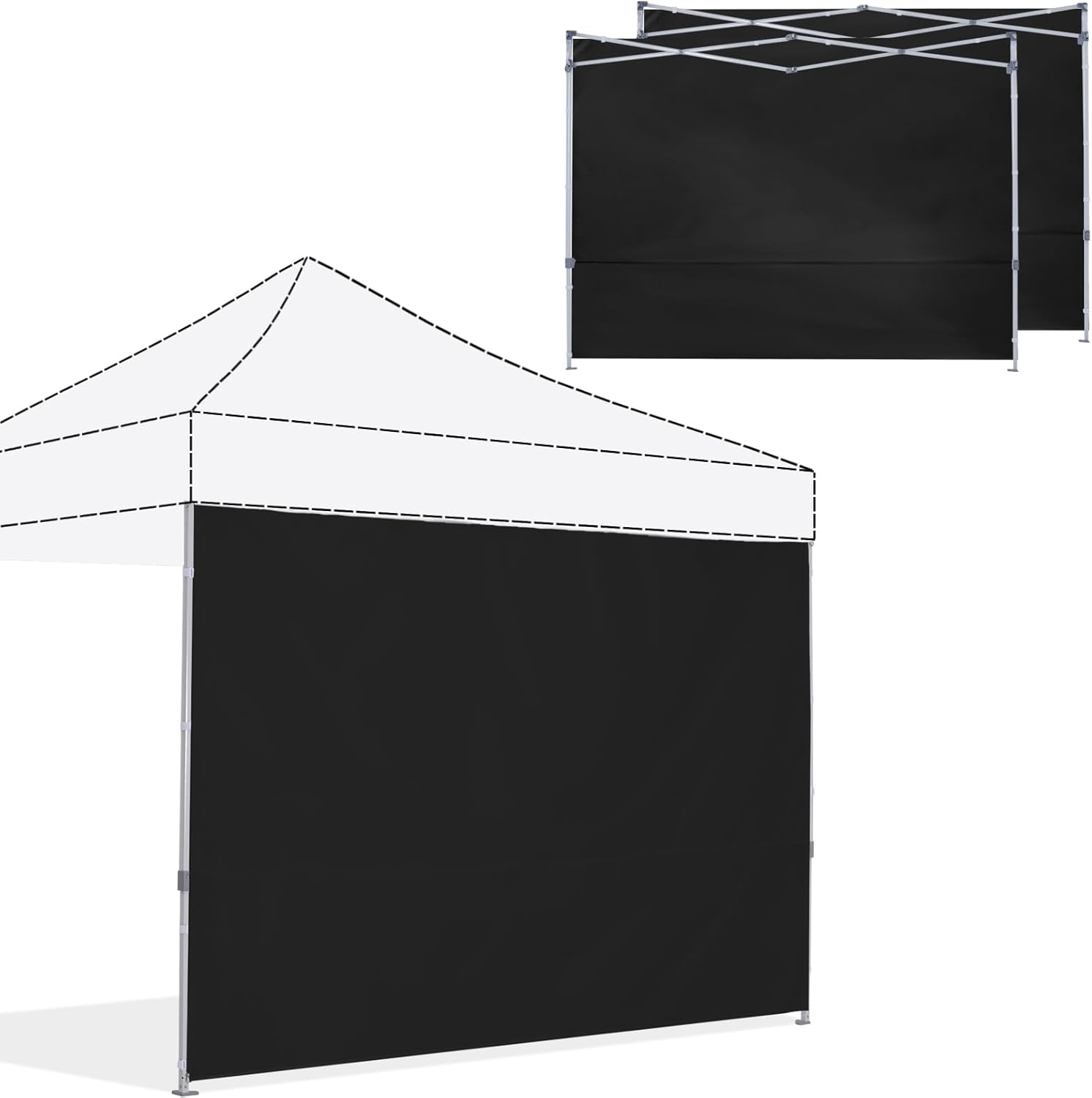 ABCCANOY 10x10 Canopy Sidewalls (2 Packs, 3 Packs)
