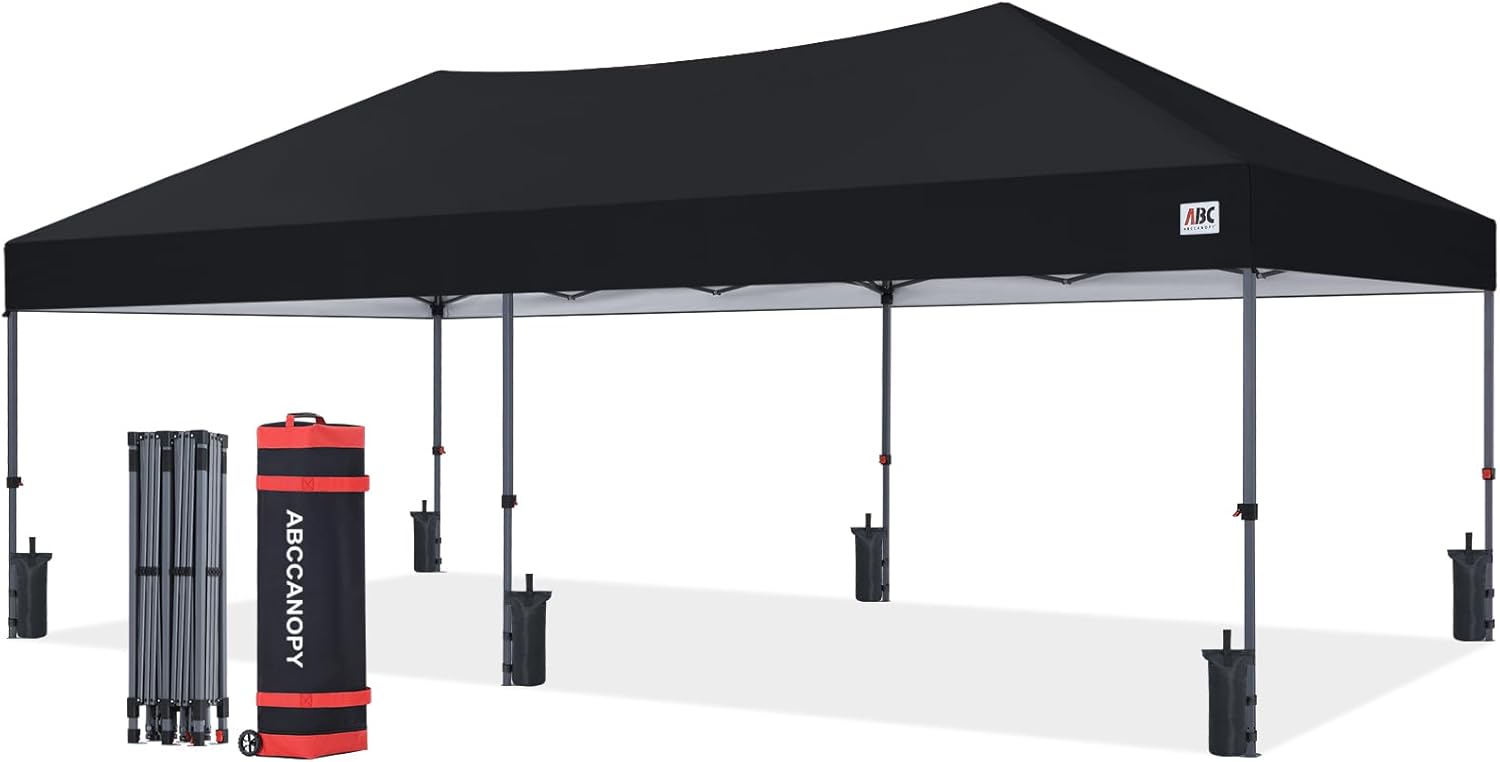 ABCCANOPY Outdoor Pop Up Canopy Tent (Low Crest™) - 8x8, 10x10, 12x12, 10x20