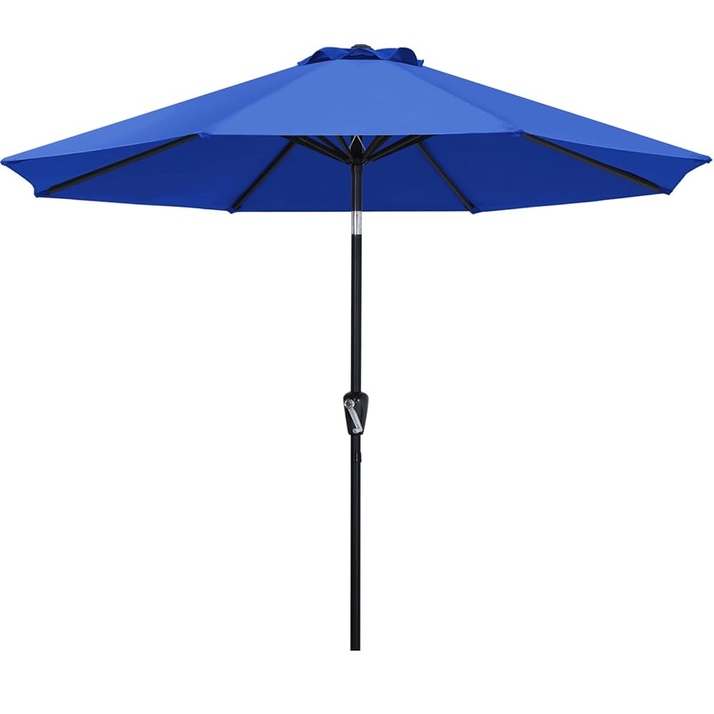 ABCCANOPY 7.5FT Patio Table Umbrella UV Protection Umbrella for Garden 6 Ribs