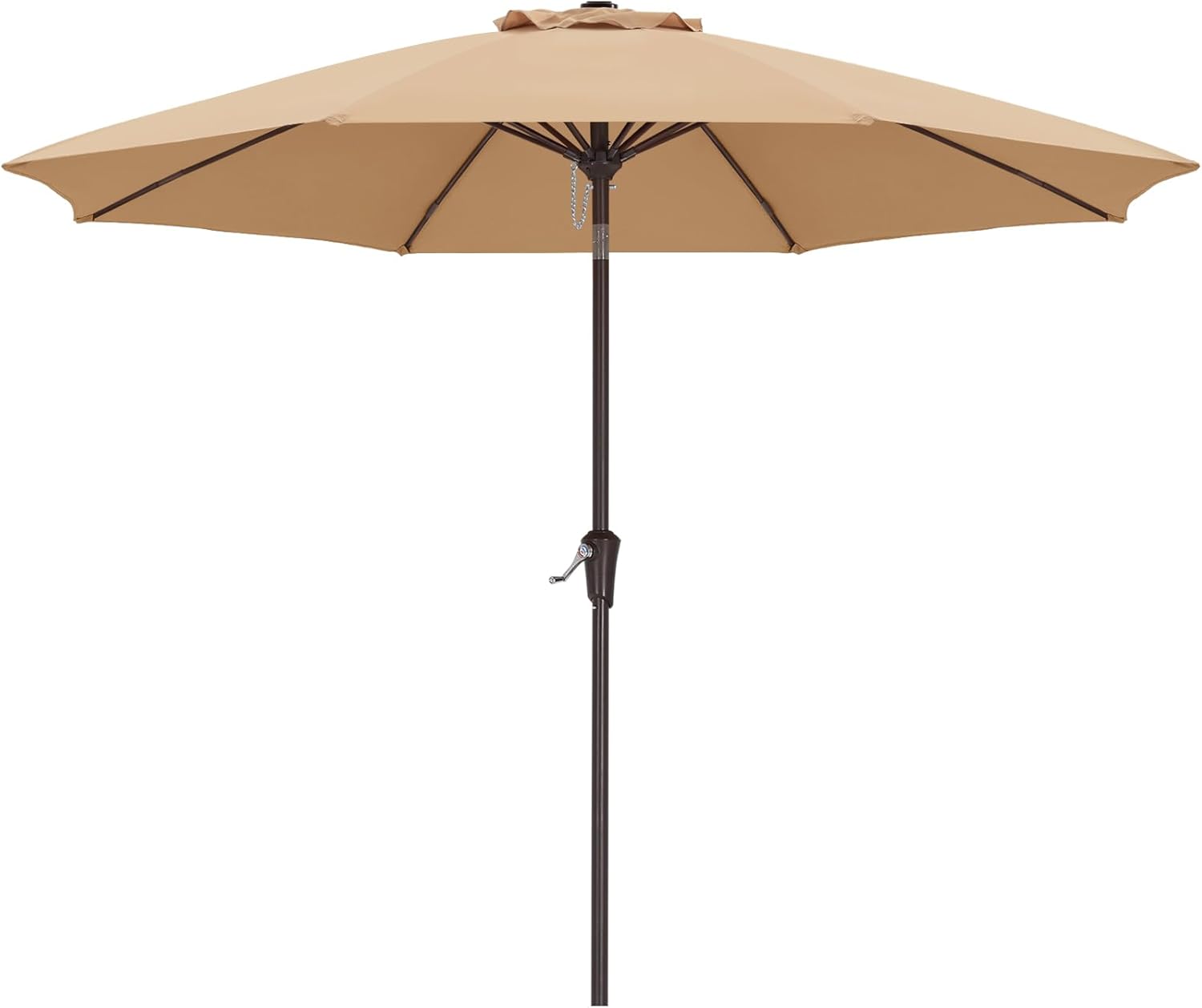 ABCCANOPY Outdoor Waterproof Table 8 Ribs Umbrella with Crank