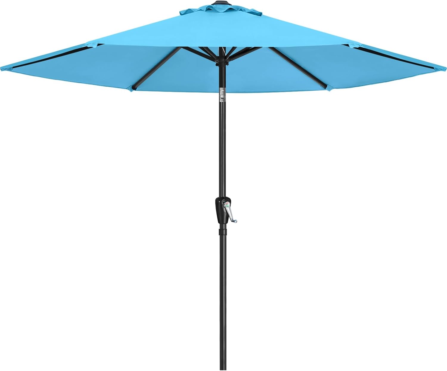 ABCCANOPY 7.5FT Patio Table Umbrella UV Protection Umbrella for Garden 6 Ribs