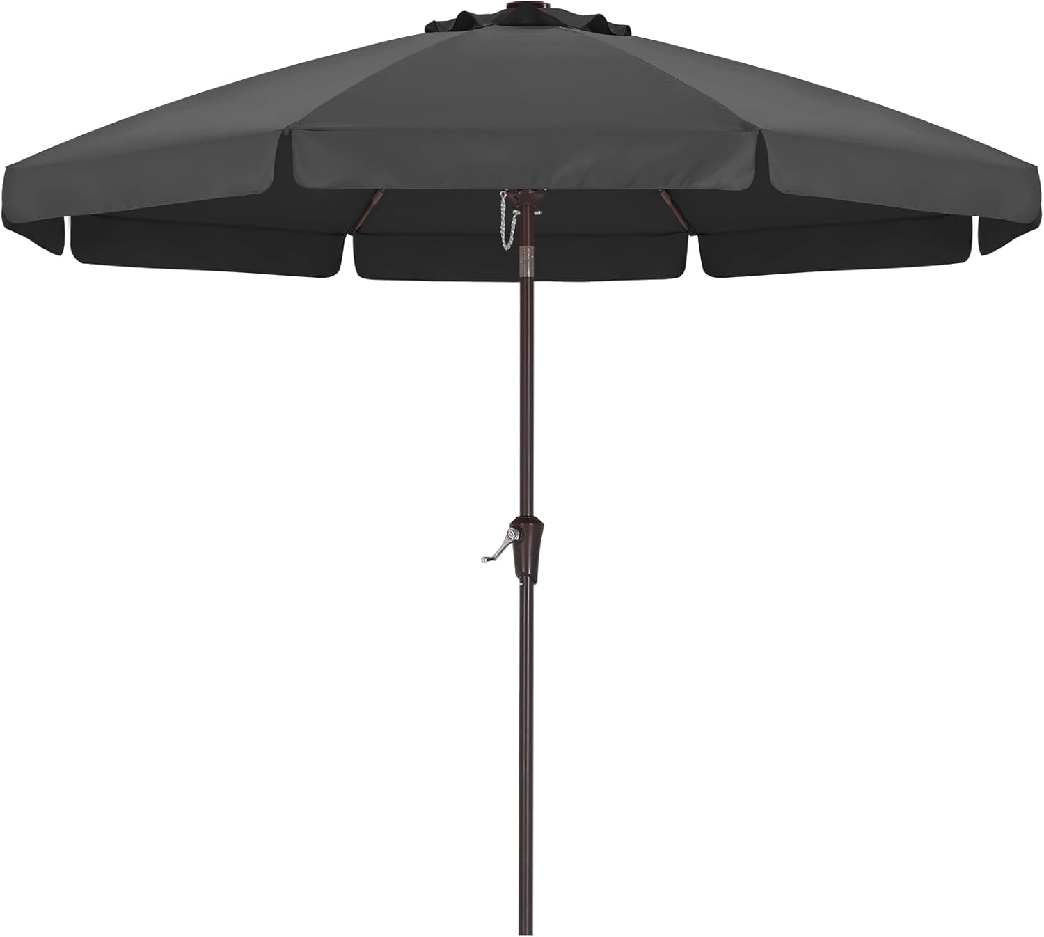 ABCCANOPY Outdoor Market 8 Ribs Umbrella with Tilt & Crank for Patio Pool 7.5FT, 9FT, 10FT
