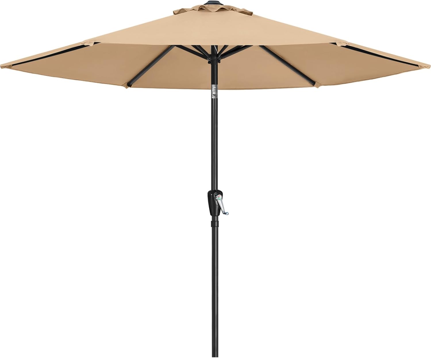 6 foot outdoor patio umbrella ABCCANOPY 7.5FT Patio Umbrella with Push Button Tilt