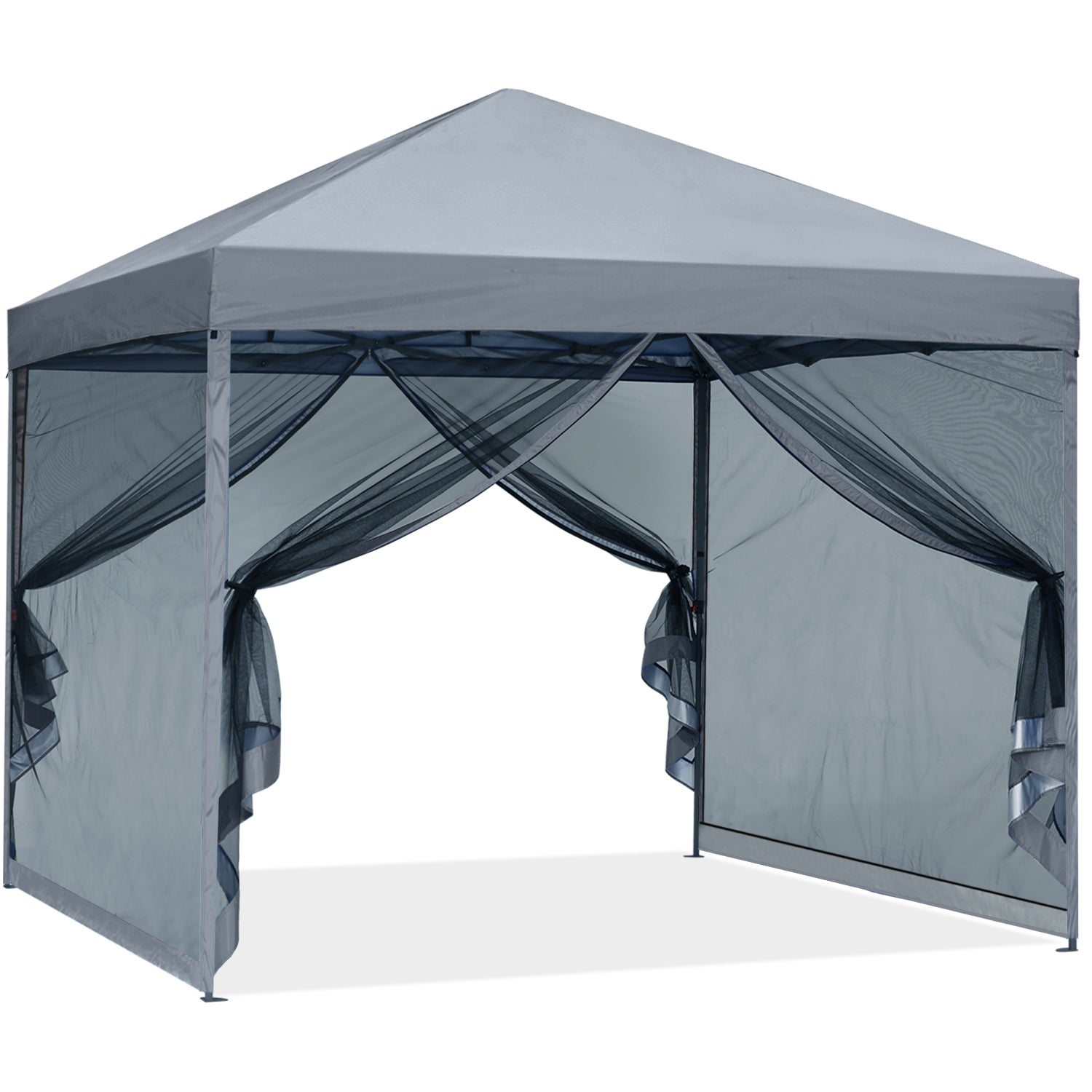 ABCCANOPY Outdoor Easy Pop Up Canopy Tent with Netting Wall - 8x8, 10x10