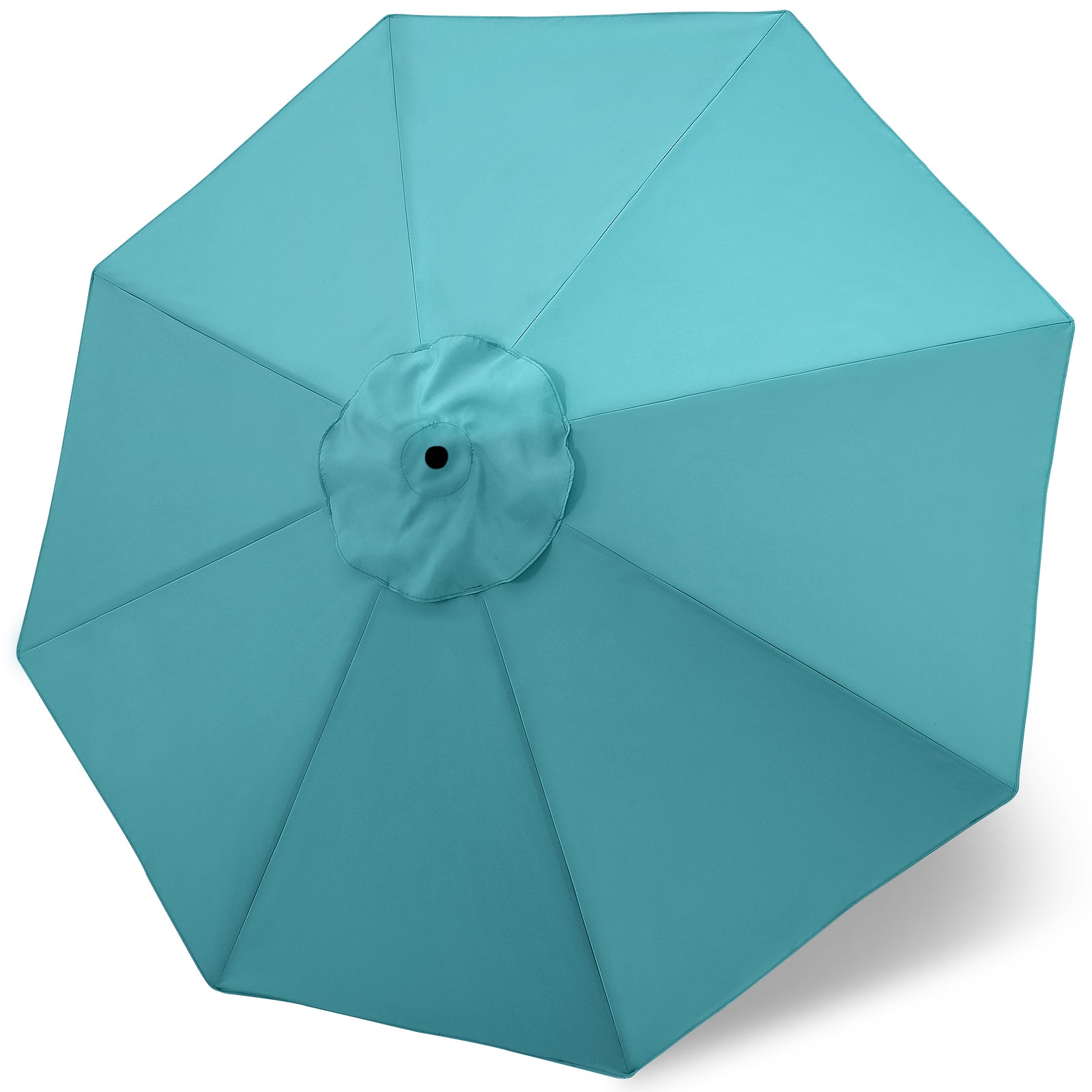ABCCANOPY Outdoor 7.5FT/9FT/10FT Umbrella Replacement Top Suit 6/8 Ribs 8 Ribs / 10FT / Turquoise