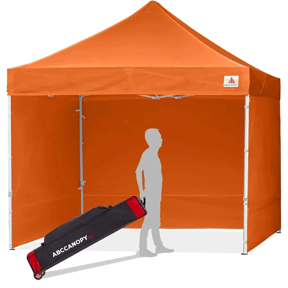 ABCCANOPY S1 Commercial Pop Up Canopy Tent with Sidewalls - 10x10, 10x15, 10x20