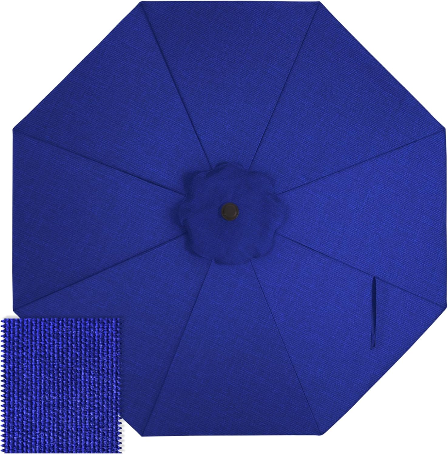 ABCCANOPY 9FT Patio Umbrella Replacement Canopy Only OLIFEN 5-Year Non Fading