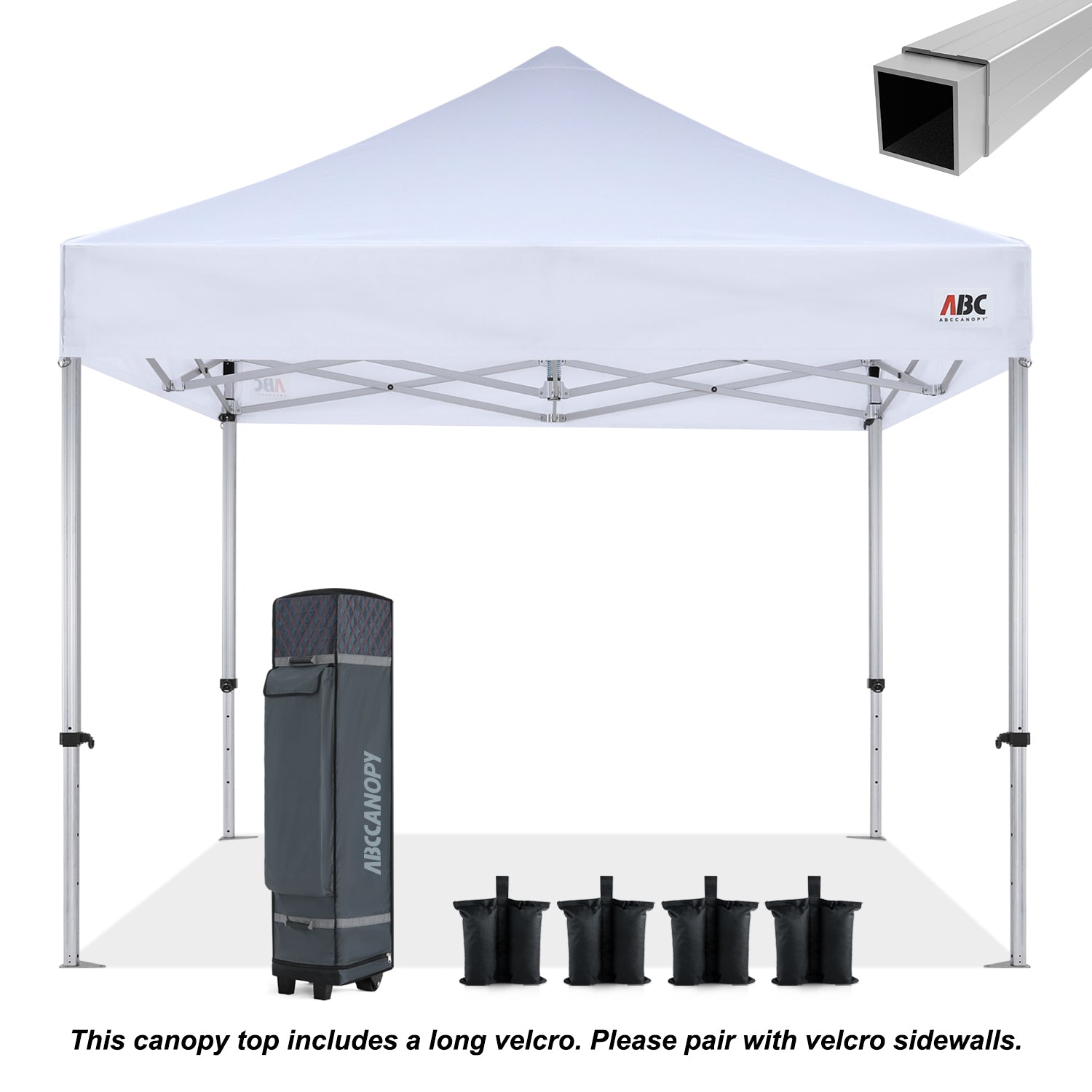 ABCCANOPY S3 Professional Aluminum Canopy Tent - 10x10, 10x15, 10x20