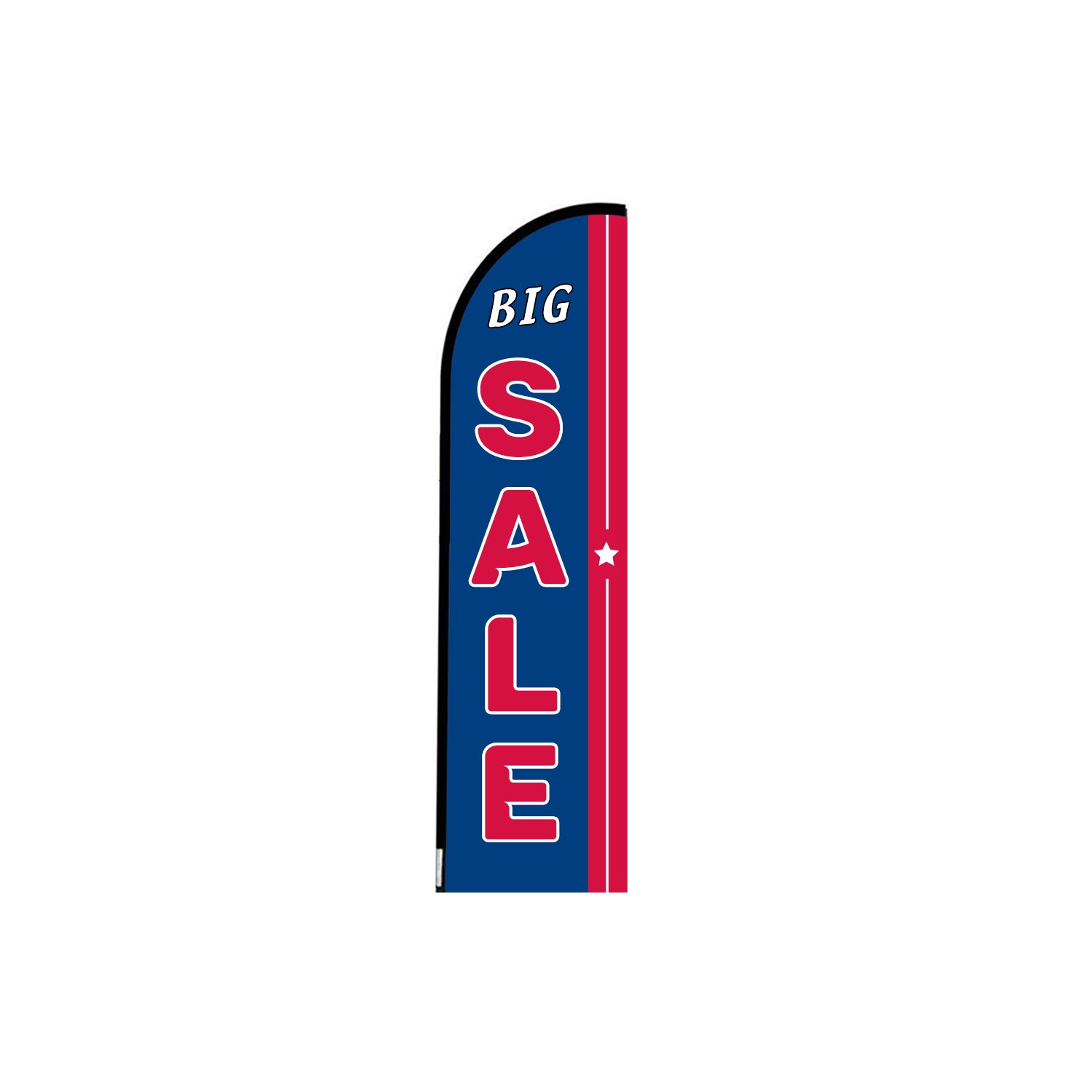 ABCCANOPY Custom Feather Blade Flag Advertising 8FT/10FT/12FT (Flag Only)
