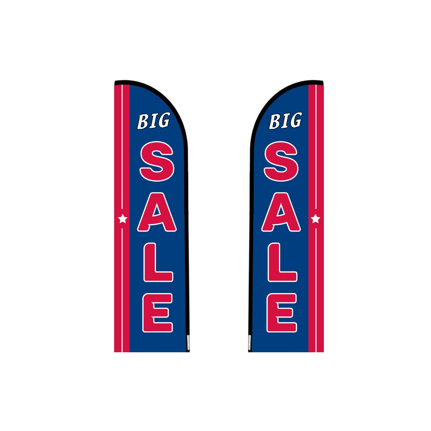 ABCCANOPY Custom Feather Blade Flag Advertising 8FT/10FT/12FT (Flag Only)