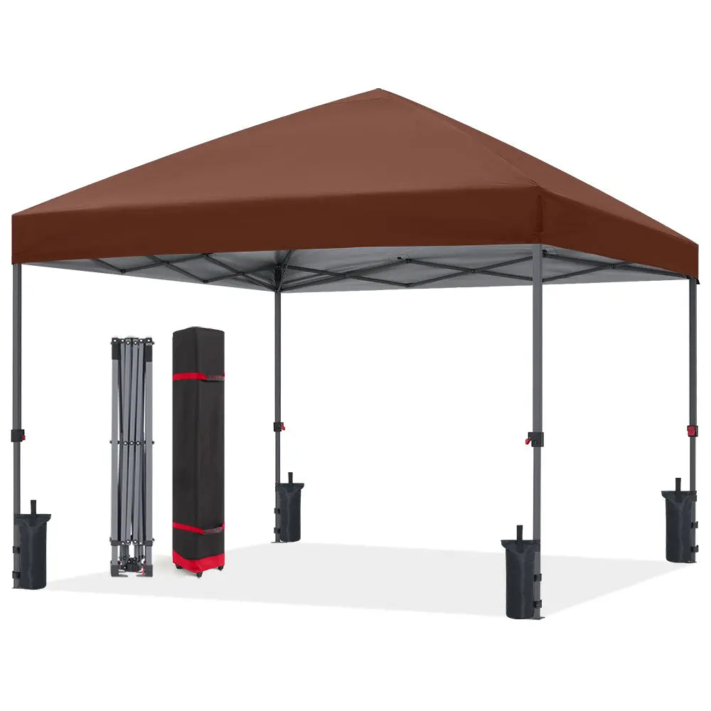 ABCCANOPY Pop Up Camping Canopy Tent - 8x8, 10x10, 12x12