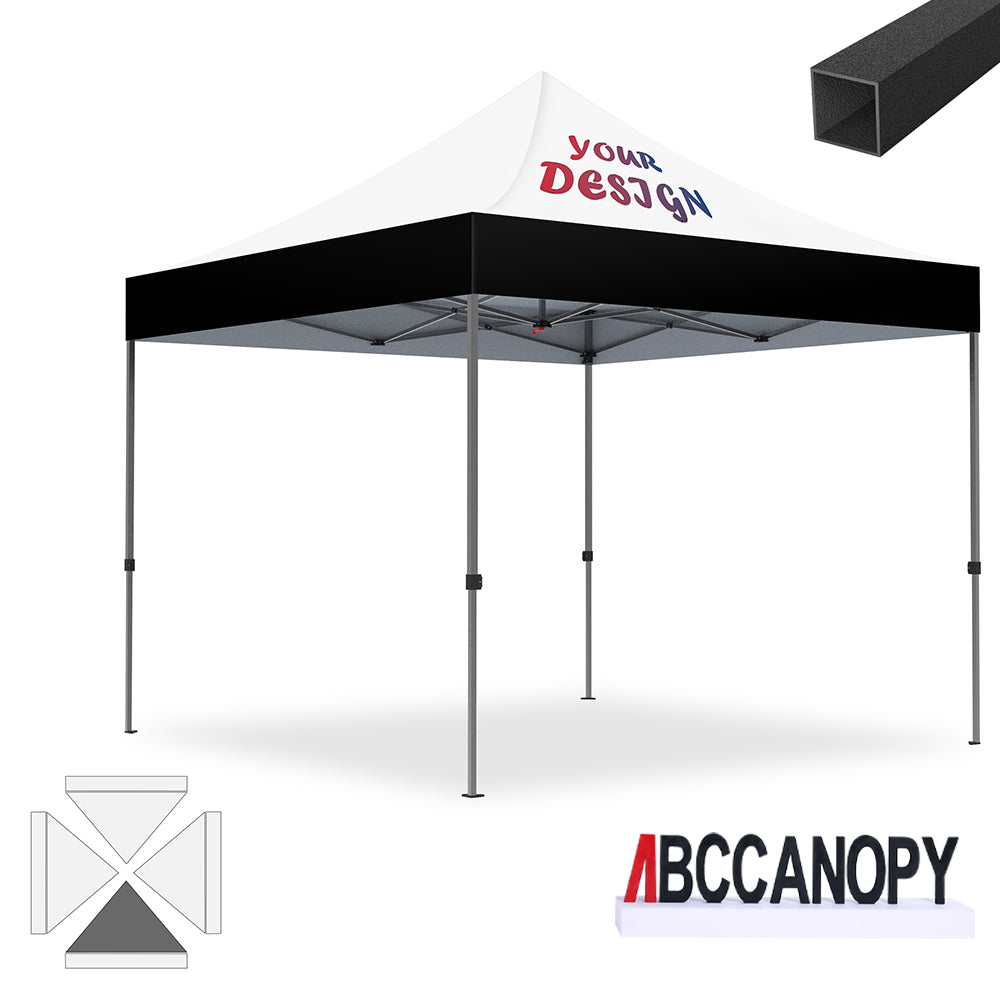 ABCCANOPY Custom Canopy Tent Pop Up Shelter (S1 Commercial) - 10x10, 10x15, 10x20