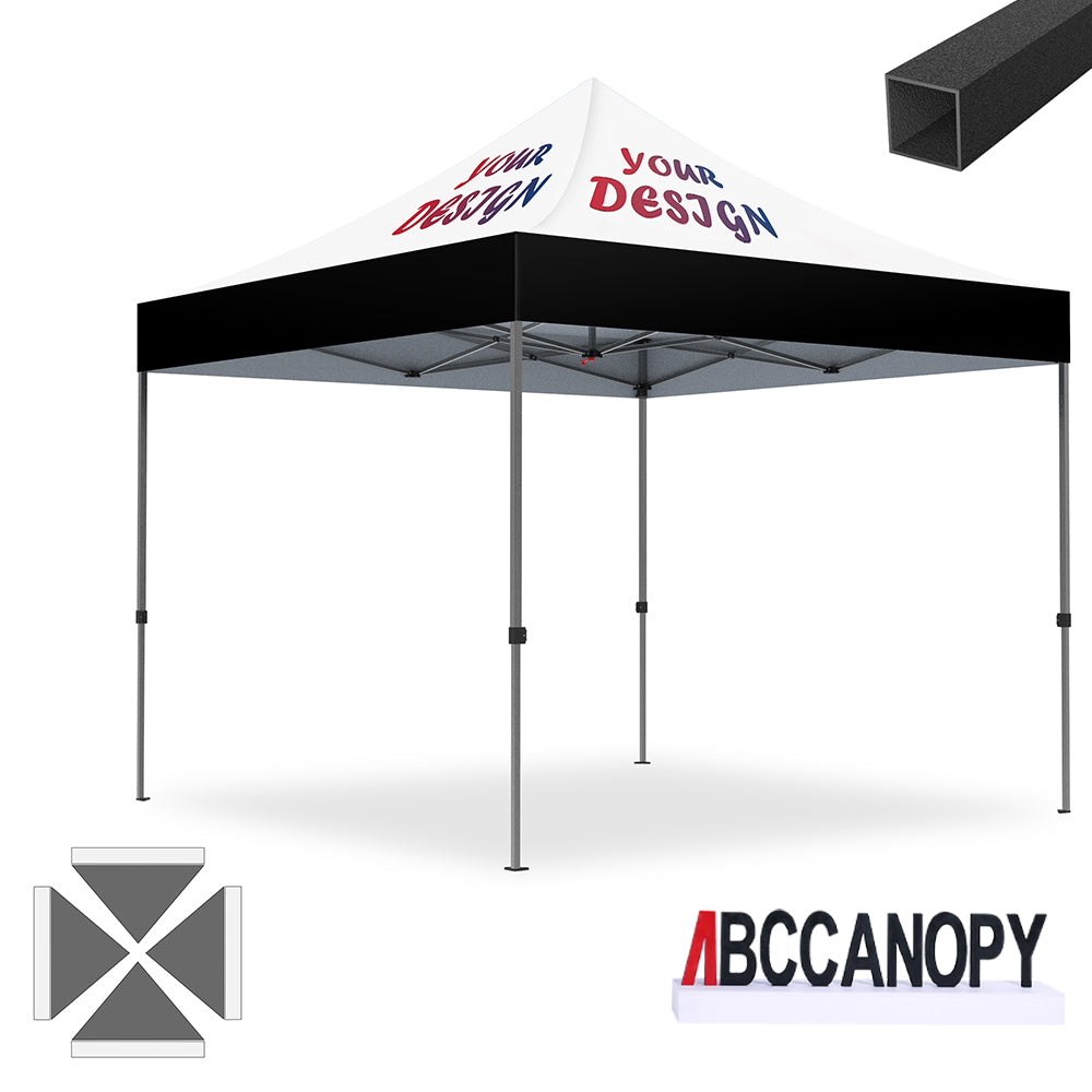 ABCCANOPY Custom Canopy Tent Pop Up Shelter (S1 Commercial) - 10x10, 10x15, 10x20