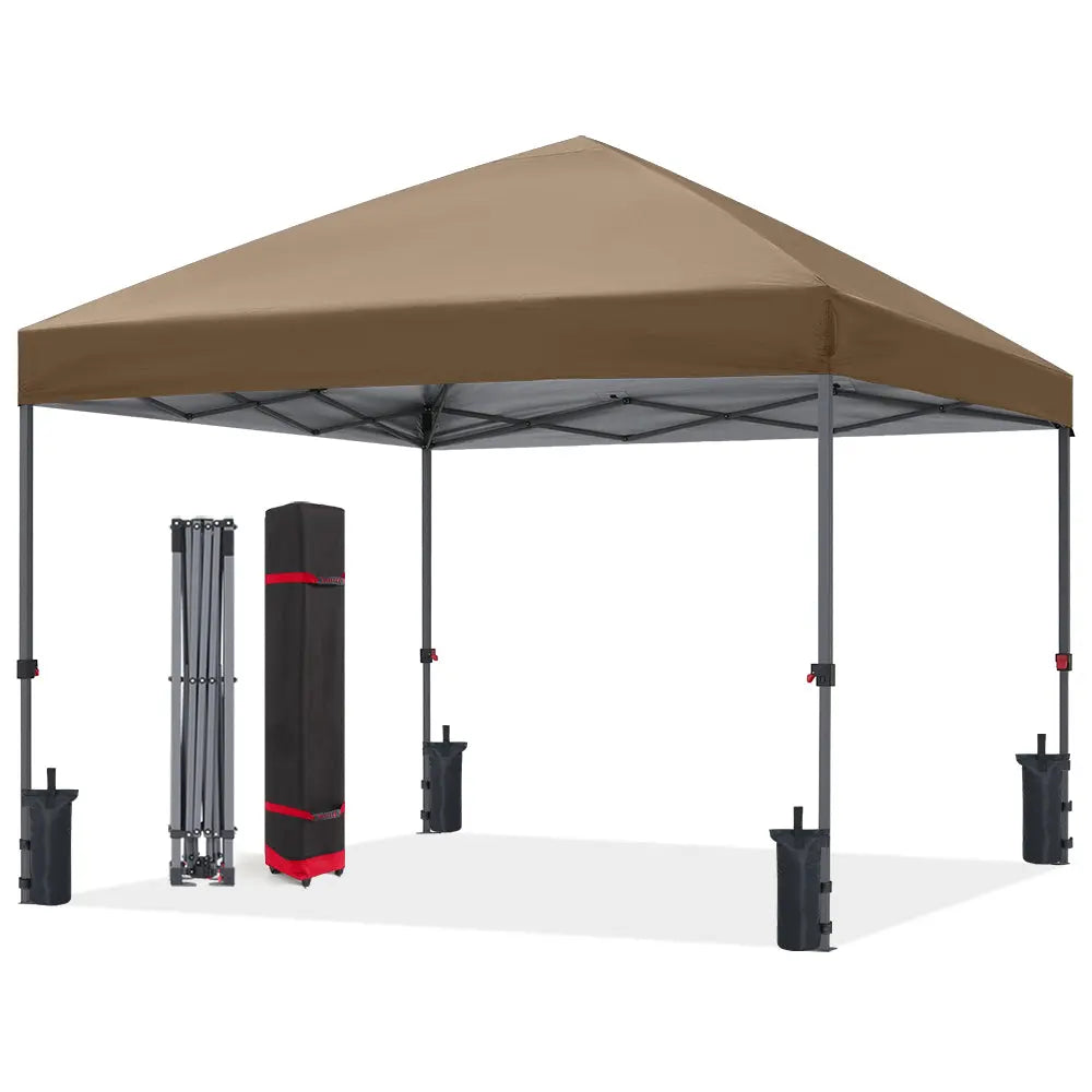 ABCCANOPY Pop Up Camping Canopy Tent - 8x8, 10x10, 12x12