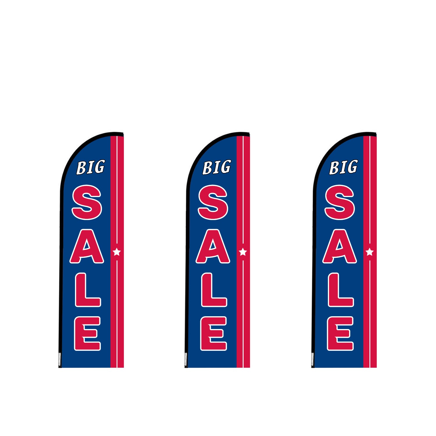 ABCCANOPY Custom Feather Blade Flag Advertising 8FT/10FT/12FT (Flag Only)