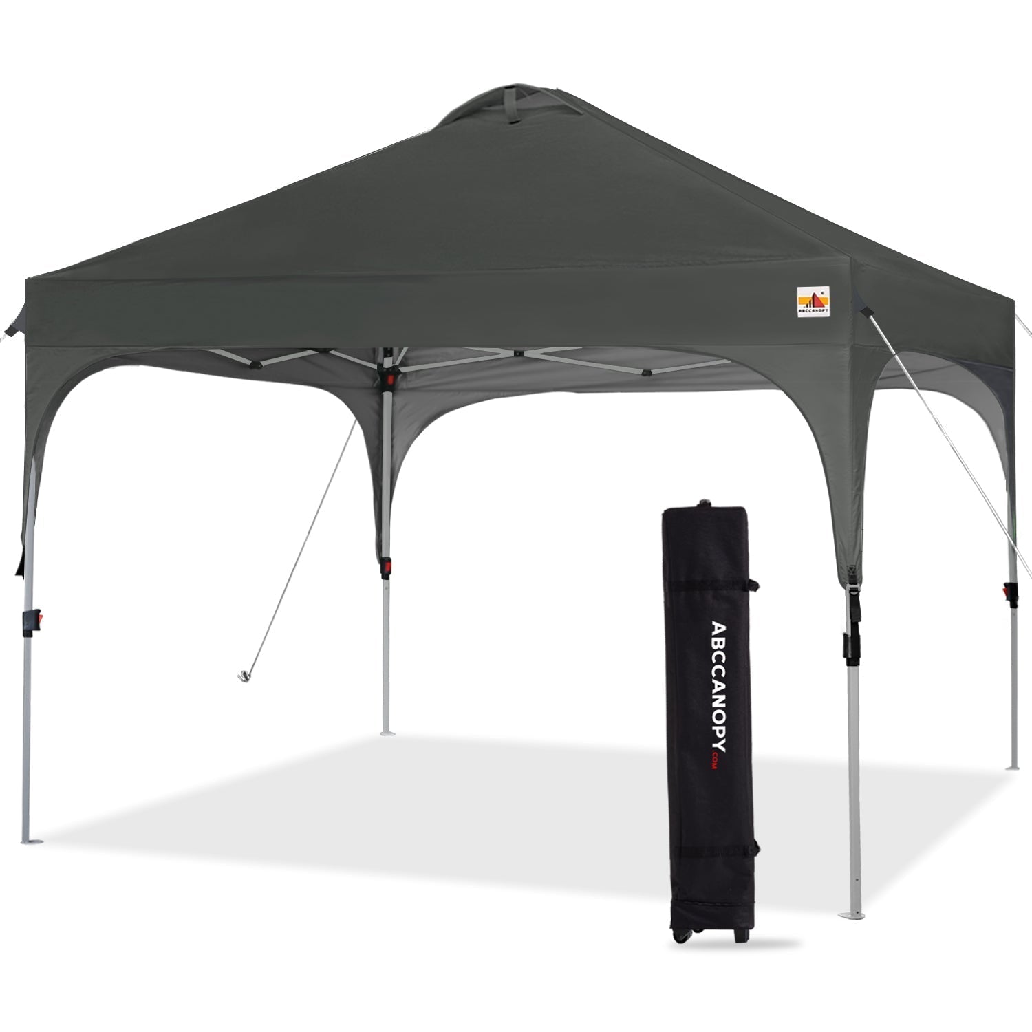 ABCCANOPY Instant Pop‑Up Canopy Tent for Camping & Beach - 6.6x6.6, 8x8, 10x10